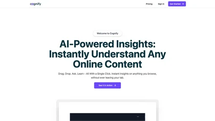 Cognify insights